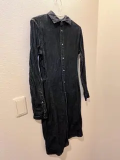 【美品】ポロラルフローレン デニムシャツ　ワンピース M 2way インディゴ