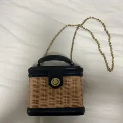 ZARA カゴバッグ