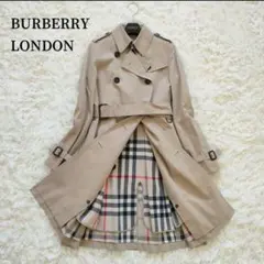 希少サイズ　バーバリーロンドン　トレンチコート　ライナー　メガチェック　34