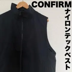 Confirm ナイロンテックベスト ドローコード付きネイビー