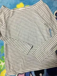 ボーダーカットソー