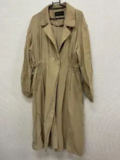 URBAN RESEARCH ルーズトレンチコート FREE レーヨン 無地