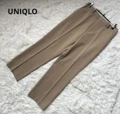 UNIQLO スマートアンクルパンツ　2wayストレッチ　M ベージュ　裾上げ済