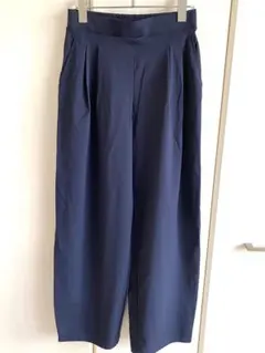 ユニクロ　ウルトラストレッチ エアリズム ストレートワイドパンツ　S