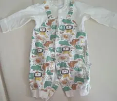 動物柄ロンパース