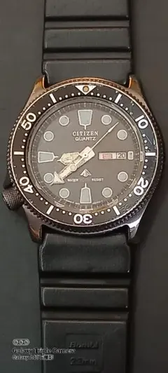 未使用　メンズ　腕時計　シチズン　ダイバー　SPALDING XC-7 新品電池 CITIZEN SPALDING XC-7(クロス・カントリー・セブン