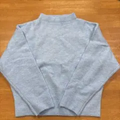 ZARA ライトブルー タートルネックセーター