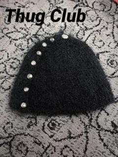 Thug Club Nue Mohair beanie 美品