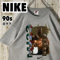 90s⭐︎ナイキ 白タグ マイケルジョーダンTシャツ デッドストック Ｌ