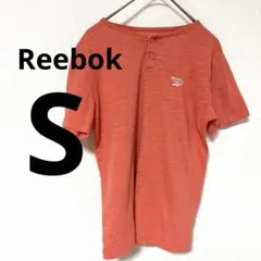 Reebok リーボックサーモンピンクTシャツ【S】