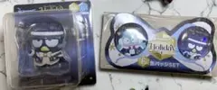 バッドばつ丸 フィギュア　缶バッジセット　サンリオ　ハッピーくじ　まとめ