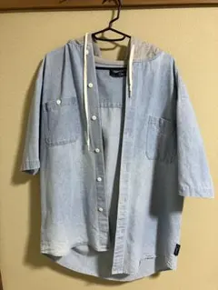 LOGOS DAYS 　シャツ　フード付　ゆったり