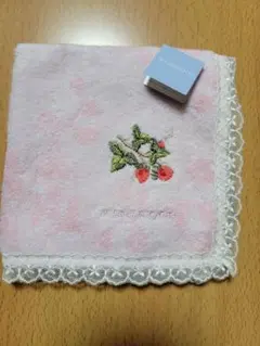 WILDWOOD いちご刺繍タオルハンカチのサムネイル