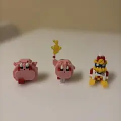 ナノブロック　カービィ　3体セット