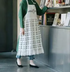◎新品アズノゥアズオオラカ キカ刺繍とバイカラーワンピース 大きい