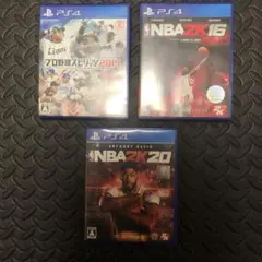PS4 ソフト 3本セット