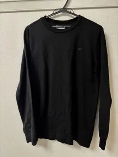 LACOSTE Classic Fit 長袖T 薄手スウェット 黒　Sラコステのサムネイル