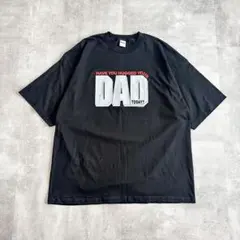 デッドストック 90s USA製 ビッグサイズ メッセージ プリント Tシャツ