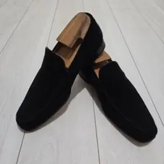 美品 カルミナ CARMINA ビットフリンジローファー 4.5 黒 カルミーナ 580746 BLACK ビットローファー メンズ | カルミーナ