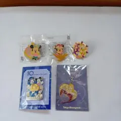 東京ディズニーランド ピンバッジ 5個セット