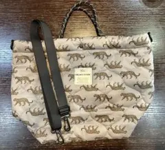 KiU×FREAK'S STORE フリークスストア別注トートバッグ レオパードのサムネイル
