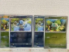 ポケモンカード 151ファイルセット プロモ　ゼニガメ フシギダネ