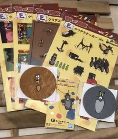 トムとジェリー 一番くじ happyくじ コースター ステッカー　チャーム