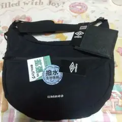 UMBROショルダーバッグ　ブラック　２つ折り財布　新品未使用
