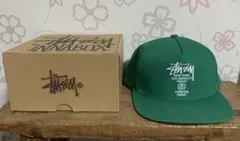 h*i様 Stussy ダークグリーン キャップ ニューエラ グリーン ステュー