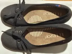 ELLE SPORT パンプス デニム（ネイビー） 24.5のサムネイル