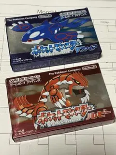 【GBA画像あり】ポケットモンスタールビー・サファイアコレクションケース付き