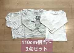 まとめ売り 3点セット トレーナー 長袖 カットソー ロンＴ 110cm～