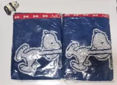 【新品未開封品】SNOOPY スヌーピー ふんわりタオル 非売品 2枚セット