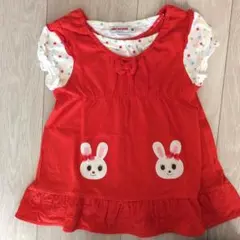 ミキハウス⭐️新品同様ウサコチュニック