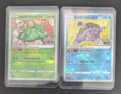 かがやくフシギバナ カメックス K Pokémon GO 2枚セット