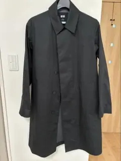 UNIQLO ステンカラーコート ブラック S