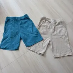 プティマイン&ブランシェスキッズボトムス120cm2点セット