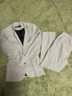 ZARA グレー パンツスーツ上下