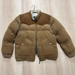 コーデュロイダウンジャケット