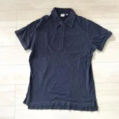 UNIQLO ユニクロ　ネイビー ポロシャツ サイズXL 襟付きTシャツ