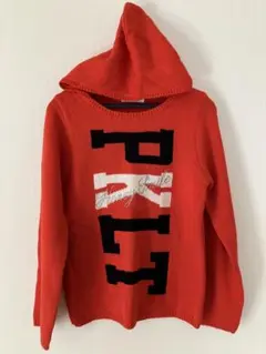 Pink latte ニットパーカー　フード付（150）