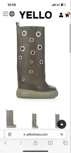 2025年最新】yello ロングブーツの人気アイテム - メルカリ