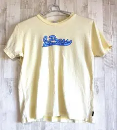 J.PRESS ジェイプレス半袖Tシャツイエロー 日本製 綿100%レディースLのサムネイル