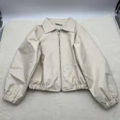 Ada. エイダ クリーム色 白 レザージャケット ジャケット