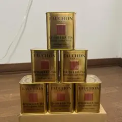 FAUCHON フォション　紅茶　セイロン缶　6缶セットのサムネイル