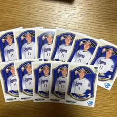 中西聖輝　中日ドラゴンズ　2026BBMルーキーエディション　11枚　まとめ売り