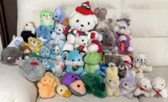 動物 ぬいぐるみ プライズ 14点 まとめ売り AMUFUN アミュファン 特大