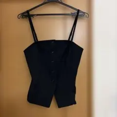 GU ブラック ビスチェ S