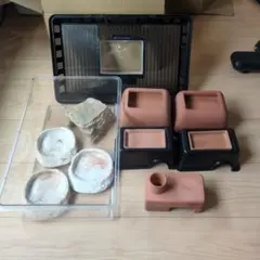 爬虫類 飼育ケージ 飼育用品セットのサムネイル