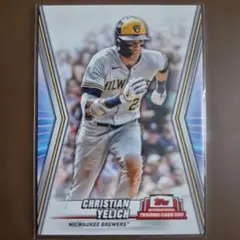 C.イェリッチ 選手　2023 TOPPSカード　ブルワーズ